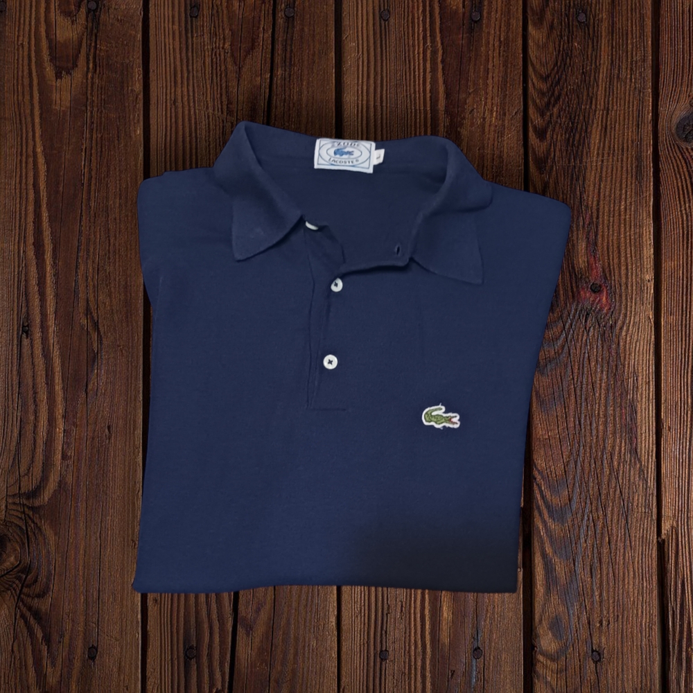 Izod Lacoste Navy Blue Polo Shirt.